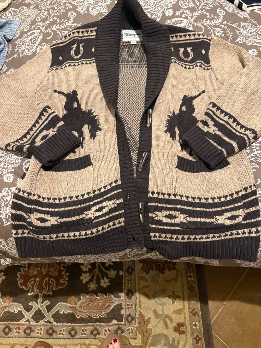 Wrangler Women’s Western Sweater- Size XL